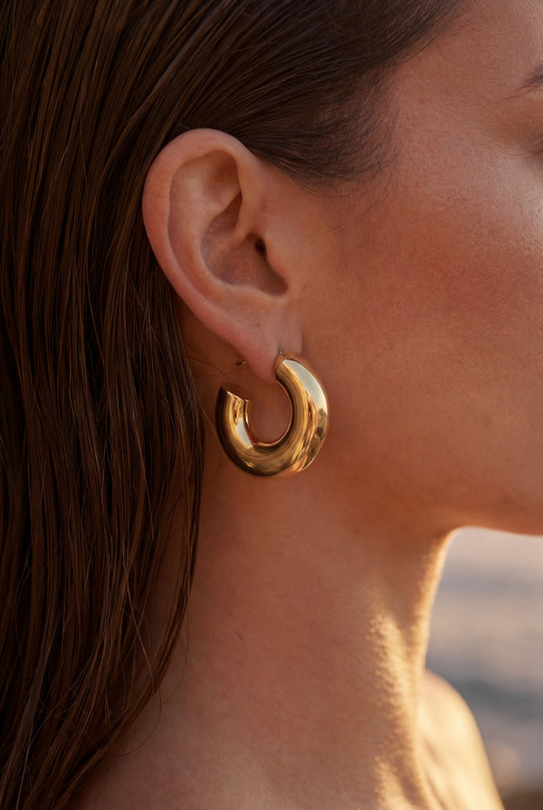 Solmare Hoop Earrings
