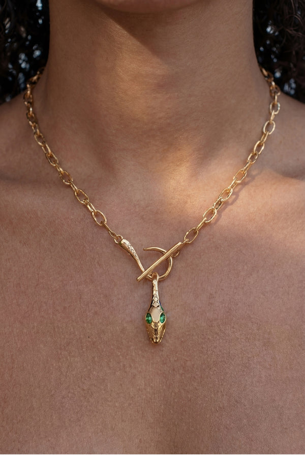 Sirena Snake Chain Necklace