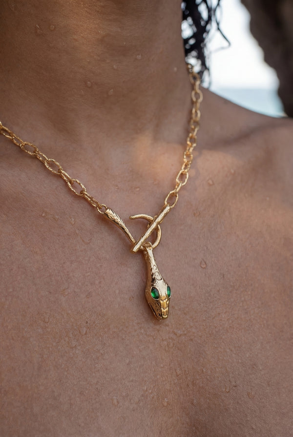 Sirena Snake Chain Necklace